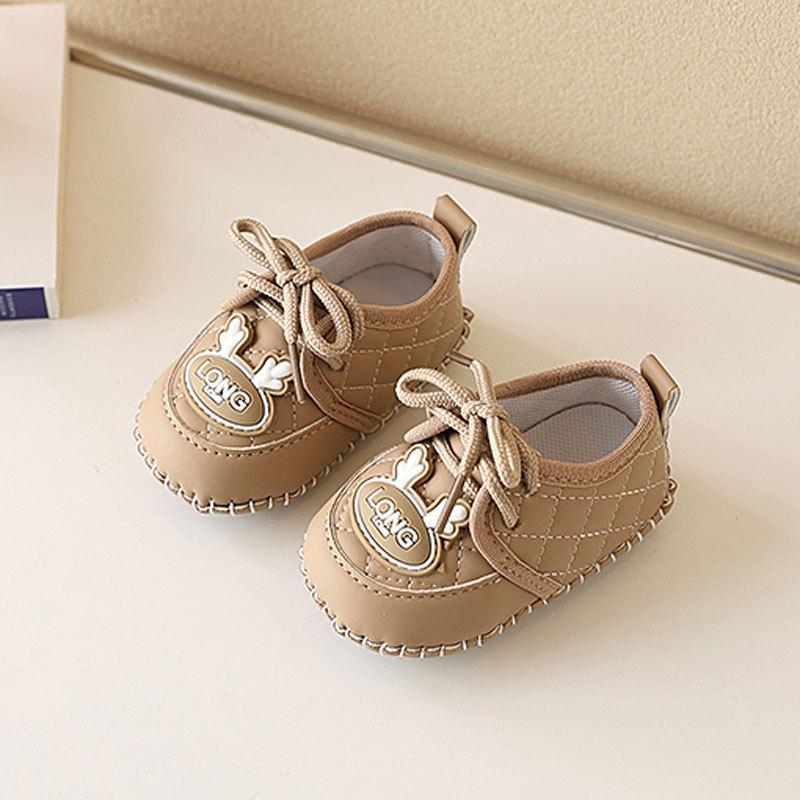 Spring and Autumn Boys and Girls Single Shoes 6-9-12 Months Toddler Shoes 0 1 Year Old Infant Soft Sole Shoes