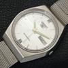 SEIKO 5 AUTOMATIC VINTAGE JAPAN 6309A MENS SILVER COLOR DIAL WATCH a701384-5 R206a-a701384