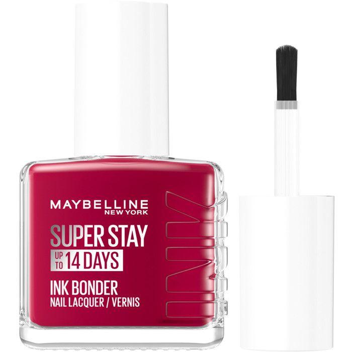 Maybelline New York - Superstay Ink Bonder - Nail Polish - Shade: 501 LACQUERED RED