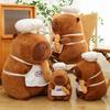 New Kapibara Plush Doll Capybara Throw Pillow Chef Capybara Party Pendant Doll Cute Gift