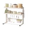 Double-Layer Over-Sink Kitchen Storage Organizer