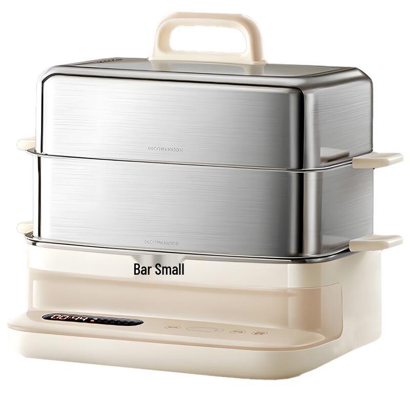 Bear 16.5L All-Stainless Steel Multi-Cooker Steamer with Hot Pot Function