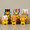 Cute Pikachu Figure Set Collectible Pokemon Pvc Miniatures For Anime Lovers