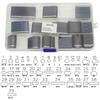 55 Pcs High-Speed Leather Punch Tool Kit Versatile Hole Cutter Set  For Sewing Carving Punching Stamping