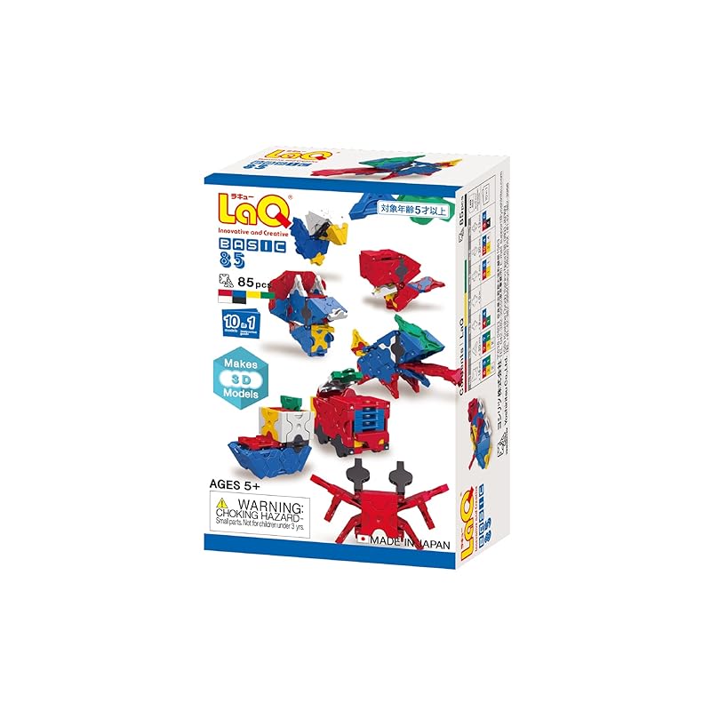 Yoshiritsu LaQ Basic 85/Trial Pack (3D)