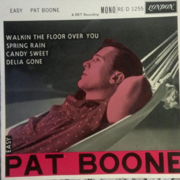 

7inch Record PAT BOONE - Easy RED1255 London Records, 1960 UK Pop Used