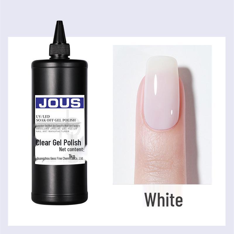 1KG High-End Solid Color Gel Nail Polish Pack with Glitter, Crushed Diamond, and Cat Eye Effects