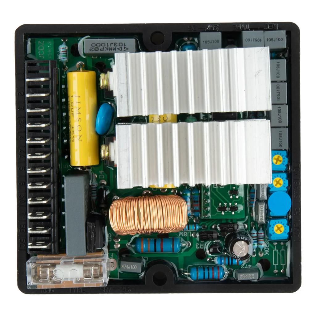AVR SR7 Automatic Voltage Regulator For Mecc Alte For Meccalte Generator Output Current 6A continuous maximum 8A for 10 seconds