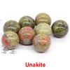 16mm Mini Runde Kristallkugel Loses Set Natürlicher Taschenstein Energie Exemplar Quarz Globus Chakra Kugel Perlen Dekoration