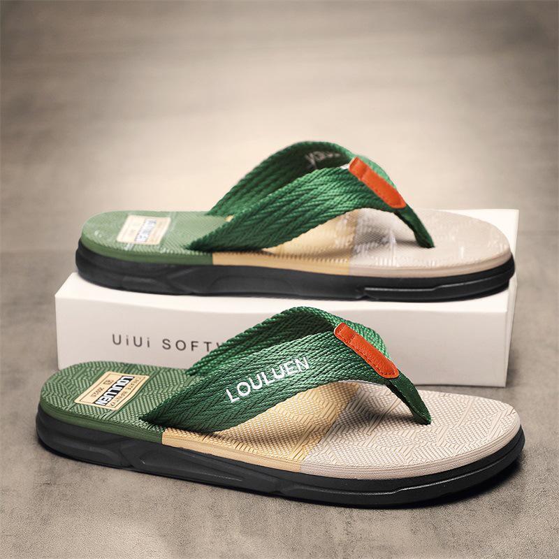Summer 2026 Men's Non-slip Beach Flip-flops EVA Casual Outdoor Sandals