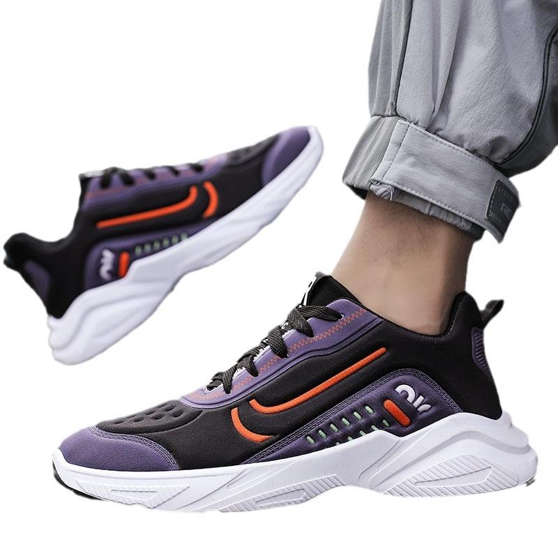 Fashion Men's Trendy New Comfortable Sports Shoes Men's Embossed Fashion Breathable Casual Running Shoes High Quality Sneakers Men