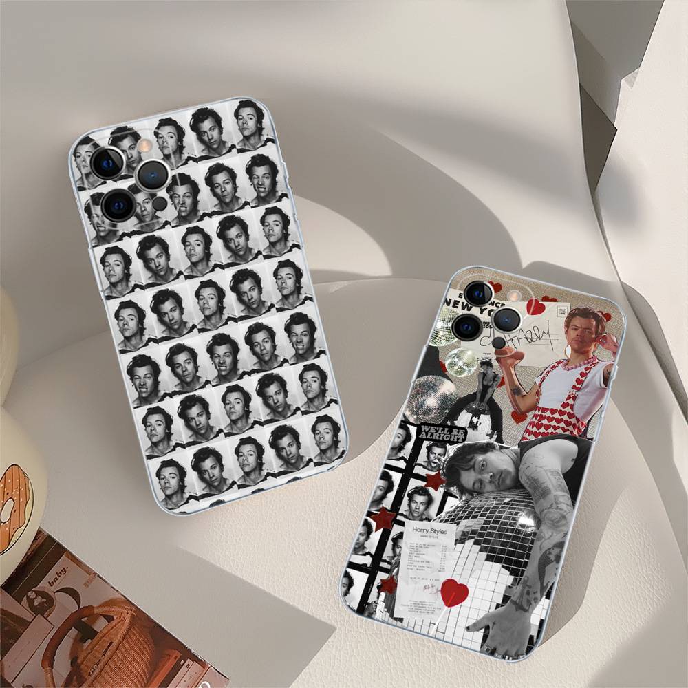 Hot H-Harrys Music Styles Phone Case For IPhone 17 16 15 14 13 12 11 Pro Max 13 12 Mini 17Air 16e Clear Cases