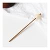 Simple Hair Stick Hairpin for Women - Candy Bead Design, Elegant & Versatile for Kimono, Yukata, Formal Occasions, and Everyday Wear (Ivory)