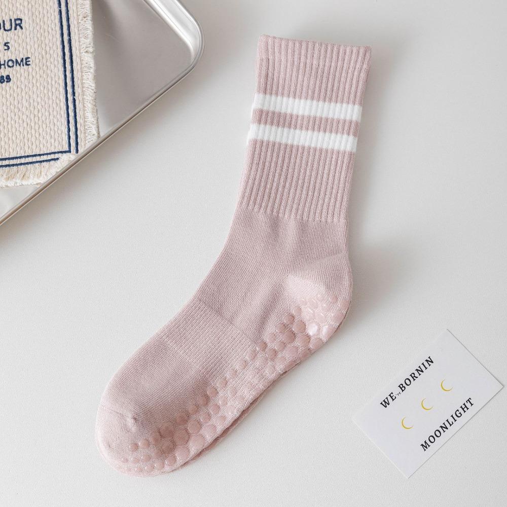 Cotton Fitness Socks Mid-tube Bottom Gym Floor Socks Dance Pilates Socks  Indoor