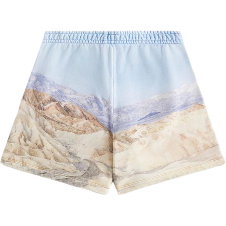 Kith Cotton All Over Print Elastic Casual Shorts Women Shorts Lalima KHW060288-464