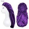 Elastic Stain Bonnet Breathable Multifunctional Wide Bonnet for Hair Sleeping Edge Long Hats Wrap Female