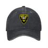 Vvv Venlo Klub Piłkarski Czapka Baseballowa z Płótnem Bawełnianym Klasyczny Design Nadruk z Logo Drużyny Sportowej Unisex Regulowana Czapka