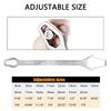 Universal Box Wrench Double-Ended Box Wrench Self-Tightening Adjustable Eyeglass Wrench For Tightening Screw Nuts With Diameter