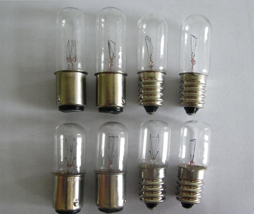 T16X4 E14 Electrical Equipment Bulb 24/30V6/10W Marine Indicator Light Incandescent Lamp