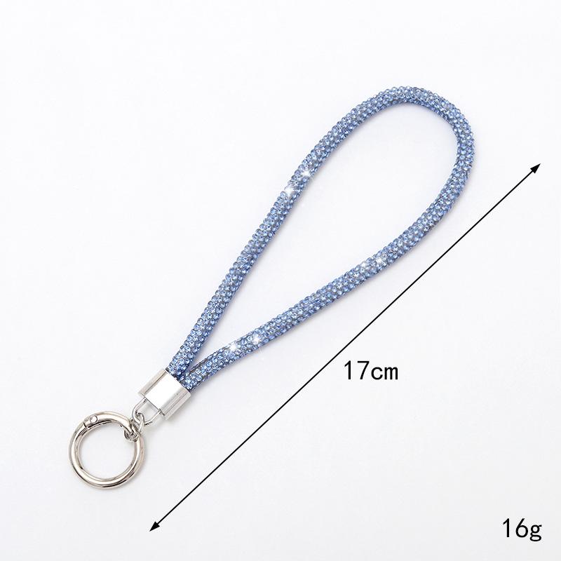 Elegant Rhinestone Pendant Keychain & Anti-Loss Phone Lanyard for Women