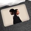 Humorous Pulp Fiction Room Mats Anti-slip Absorbent Long Strip Cushion Bedroom Mat Household Carpets