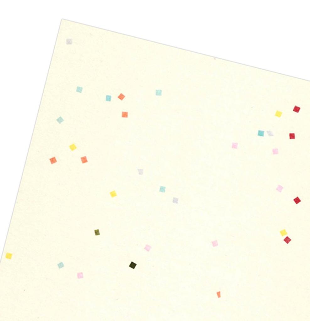 Kawasumi Washi OA Washi Flower A4 25 Sheets Calendar, Cream, Size,