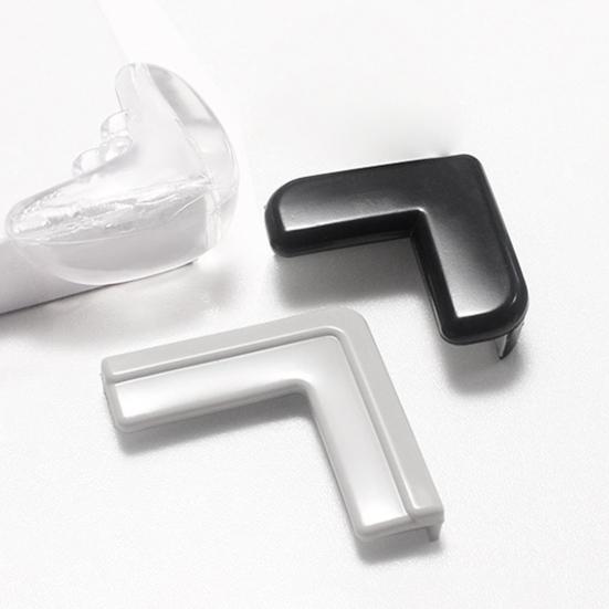 4ks Nábytek Corner Protector Anti-kolizní Baby Proof Měkký PVC samolepicí stůl Ostré hrany Corner Guard Ochranný kryt Sada