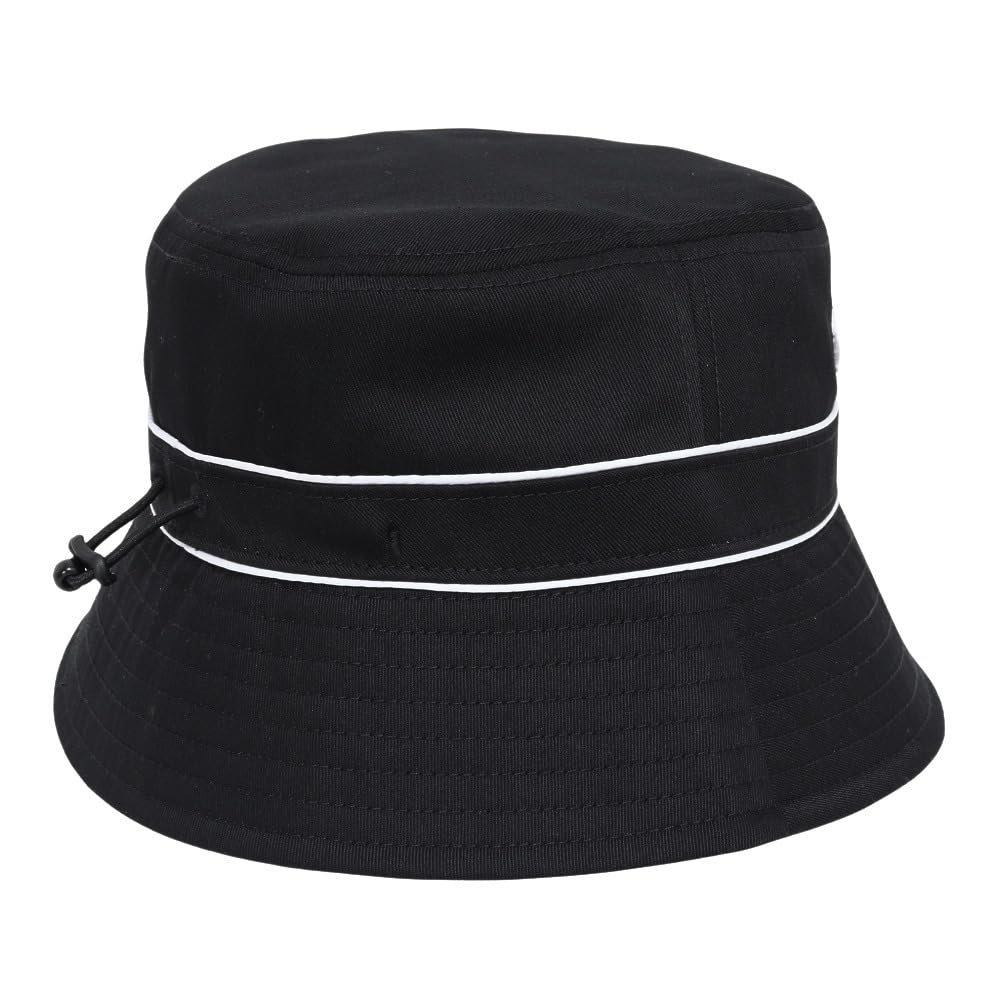 TaylorMade Men's Lined Bucket Hat, Black, Size 58cm, Visor, 2025SS UN559