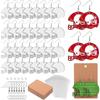 50 Pcs Sporty Sublimation Wood Earrings Football Ear Drops Unique Helmets Earwear Jewelry Accessories for Active Women