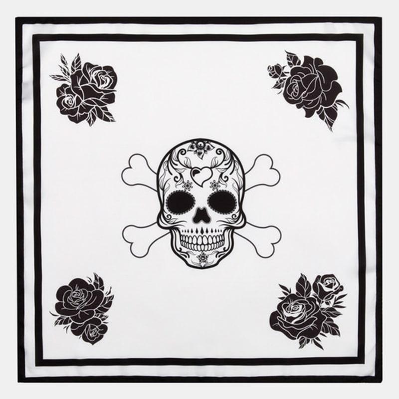 

RECLOW ROSE SKELETON SCARF BLACK FREE