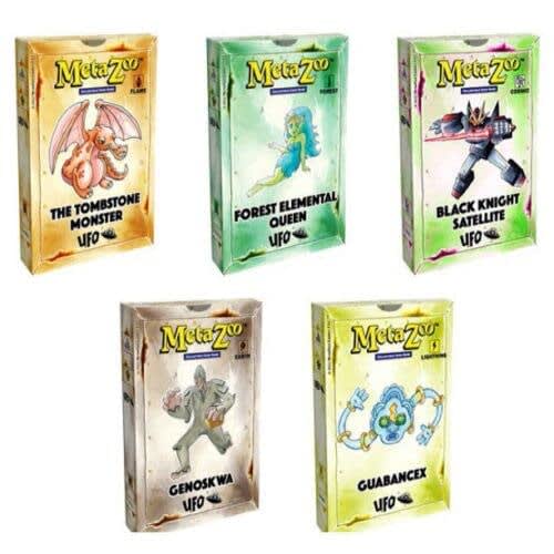 

MetaZoo UFO 1st Edition TCG Theme Deck - Set of 5