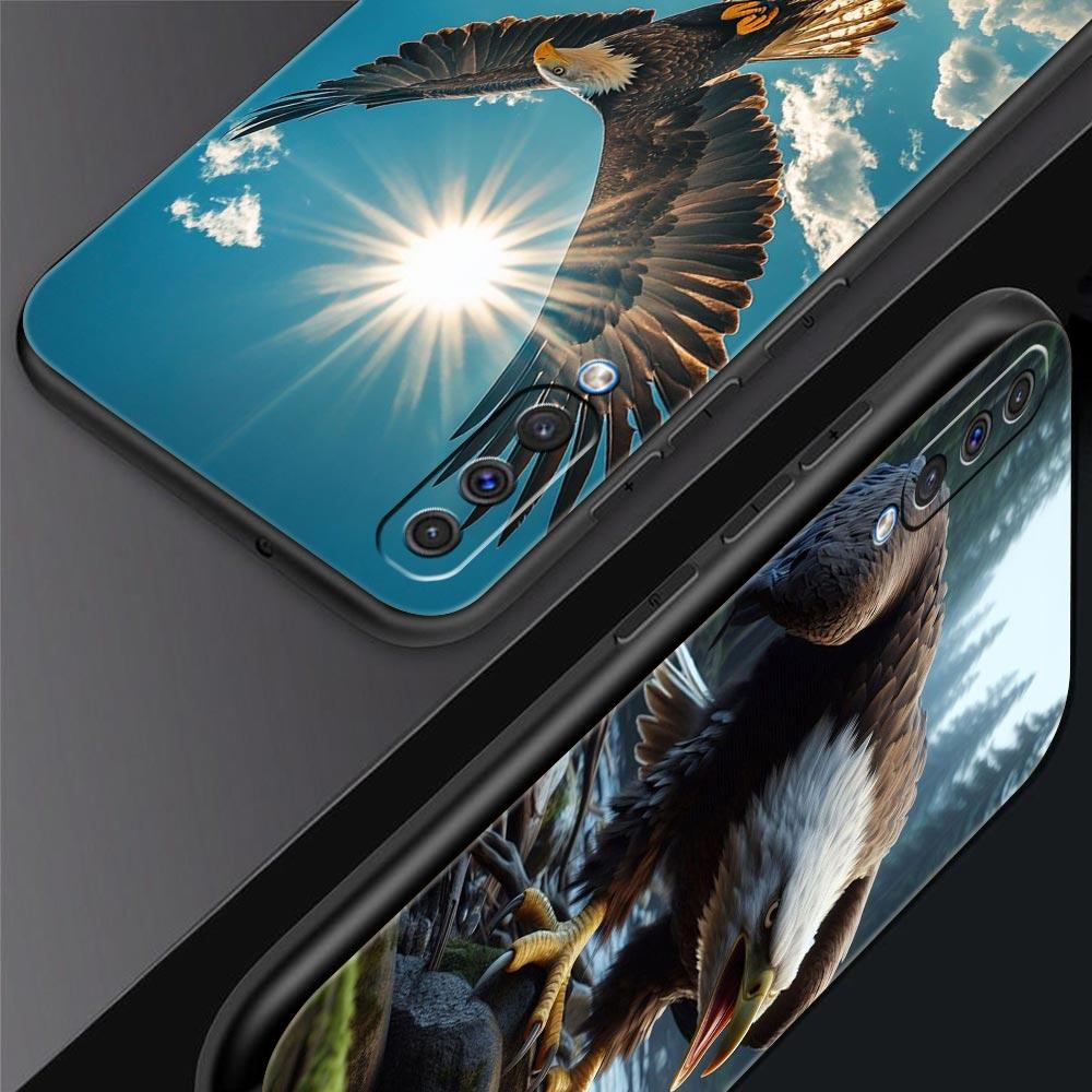 Eagle Phone Case For Samsung Galaxy A56 A36 A26 A34 A17 A16 A06 A14 A12 A54 A72 A70 A30 A24 A22 5G A20e A52 A50 A40 A32 4G Cover