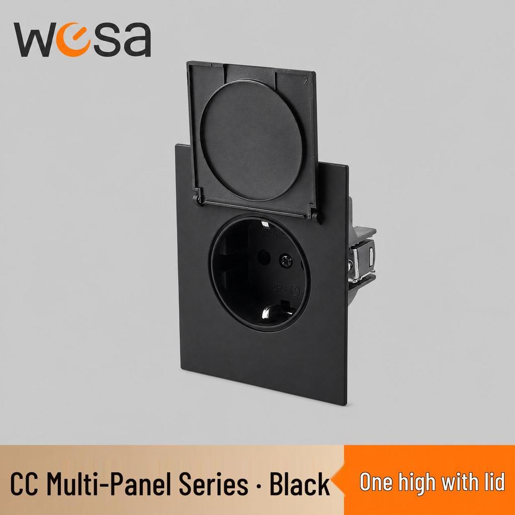 WESA Flame Retardant 16A European Standard Household Switch Socket