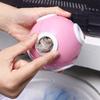 1PC washing machine hair filter ball, durable plastic material, suitable for standard washing machines, preventing blockage and easy to clean