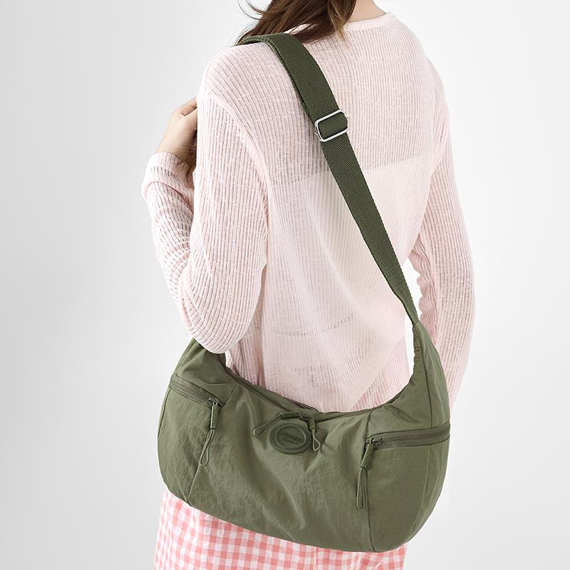 Nylon Tote Bag Large Capacity Lightweight Women's Shoulder Bag Underarm Bag