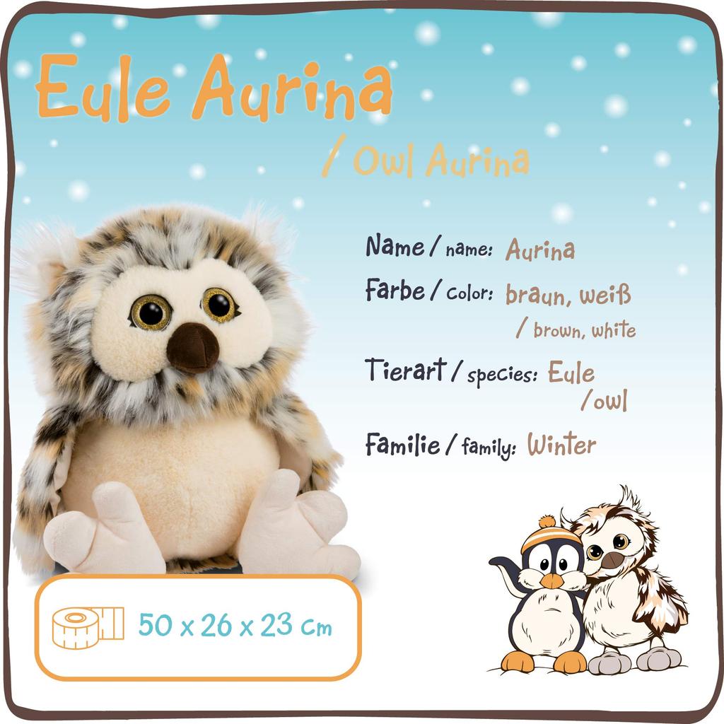 NICI Winter20 Owl Lina Classic 30cm 3045732