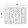 30 Stile Silikon Ohrring Anhänger Silikon Harz Formen Schmuckherstellung Gießform für DIY UV Harz Epoxid Anhänger Basteln Handgemacht