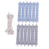 12pcs Hair Curler Clamps Hairdreser Perm Rods Styling DIY 9 X 0.8 Cm