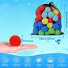 Balles d'Eau Jouet Balles Éponges d'Eau Réutilisables pour Piscine Ballons Trempeurs Portables Jouet Interactif pour Piscines Plage Jardin