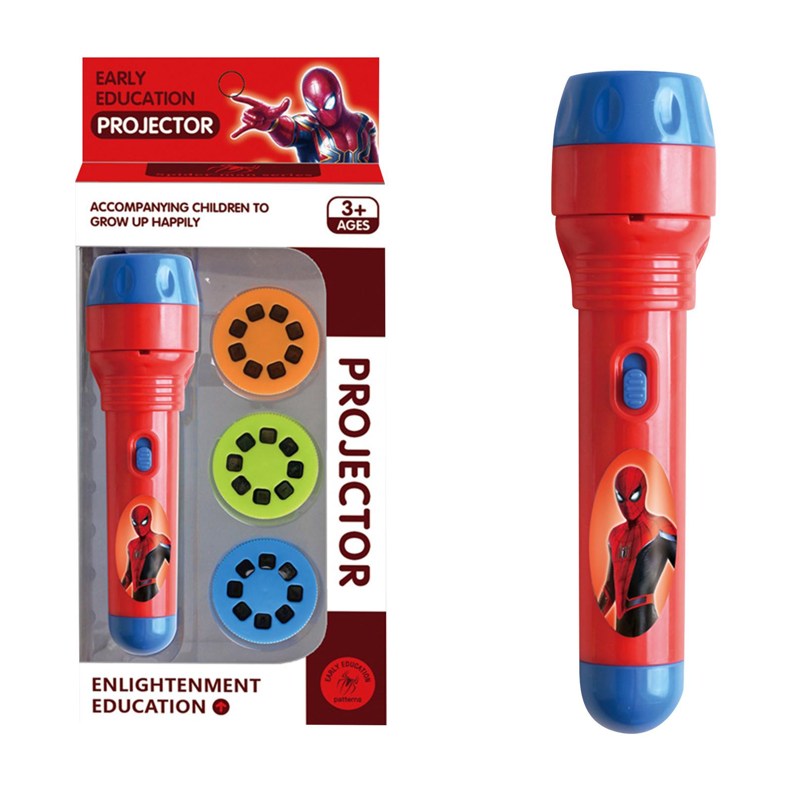 Children s Educational Projector Flashlight with Multiple Slide Discs for Early Learning and Visual Stimulation Suitable for Ages 3 and Up One Size
