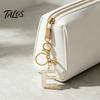Lightweight Keychain Pendant, Letter A-Z Charm with Tassel, Alphabet Car Decoration Initial Metal Keyring for Handbag Backpack Bag Pendant Accessory