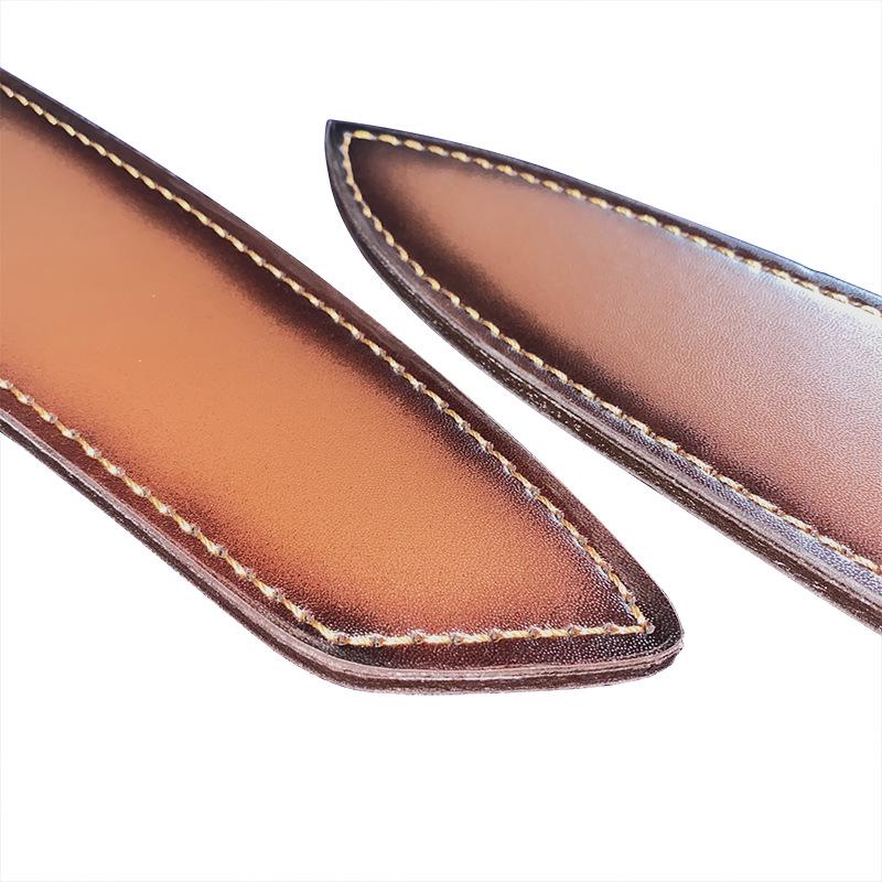 Eco-Friendly Recycled Leather Knife Sheath