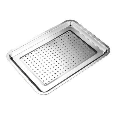 HESWELL Edelstahl Perforierter Dampfeinsatz