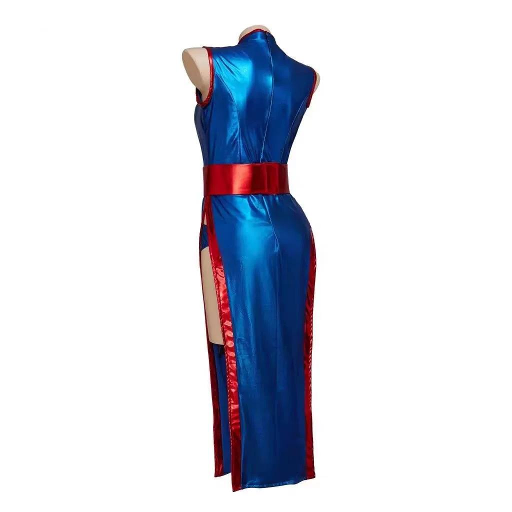Dragon Ball Chi-Chi Bojové Qipao Cosplay Kostým, Dámský Halloweenský Anime Role Play Outfit