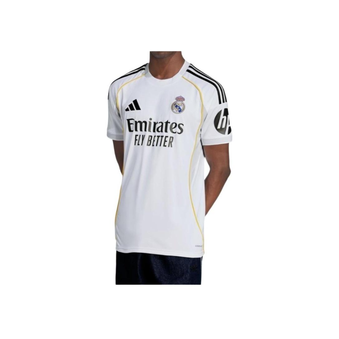 

Adidas Real Madrid Fan Edition Домашняя Быстросохнущая Модная Мягкая Спортивная Футболка с Коротким Рукавом для Футбола Мужские Топы JJ1931 XL