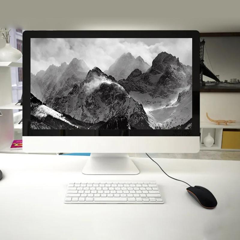 Optical Wired Mouse 1200Dpi Computer Office Mouse Non Slip Business Office Home Laptop Usb Wired Mouse Accessories