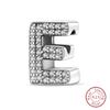 Copper Princess Pink 26 Letters Charm Bead Charms Bead Charms 3mm Do It Yourself Birthday Fine Jewellery Making