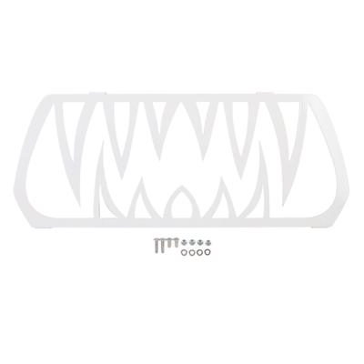 Front Grille Teeth Insert Aluminum Powder Coated Cool Look Rustproof Long Lasting for Ryker All Models White