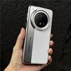 The camera model is suitable for Huawei Mate80ProMax plain leather splicing mobile phone case Xiaomi 17 premium business case.