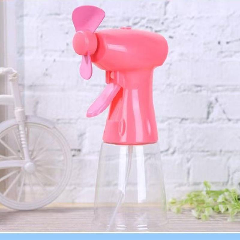 4 Adet El Spreyli Soğutma Fanı Taşınabilir El Kranklı Sis Nemlendirici Soğutma Fanı Çocuklar Yetişkinler Sıcak Hava İçin